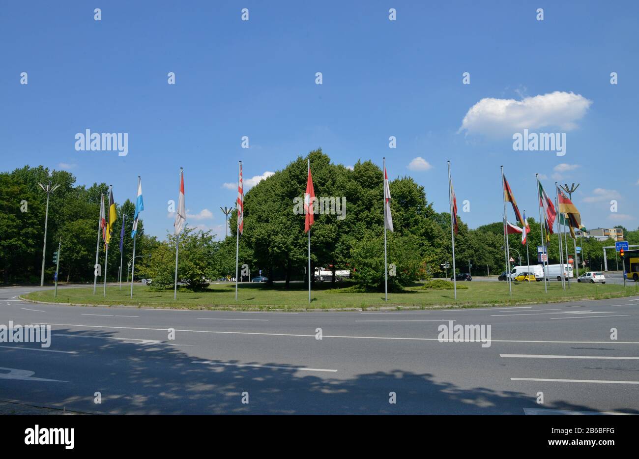 Jakob-Kaiser-Platz, Charlottenburg, Berlin, Deutschland Stock Photo