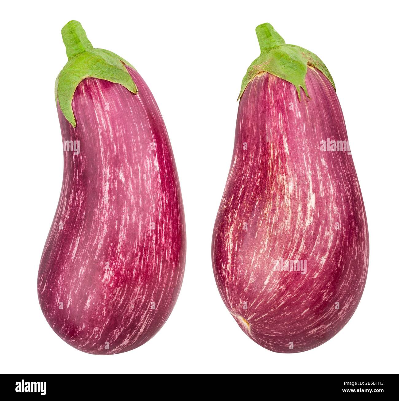 striped eggplant path isolated on white Stock Photo Alamy
