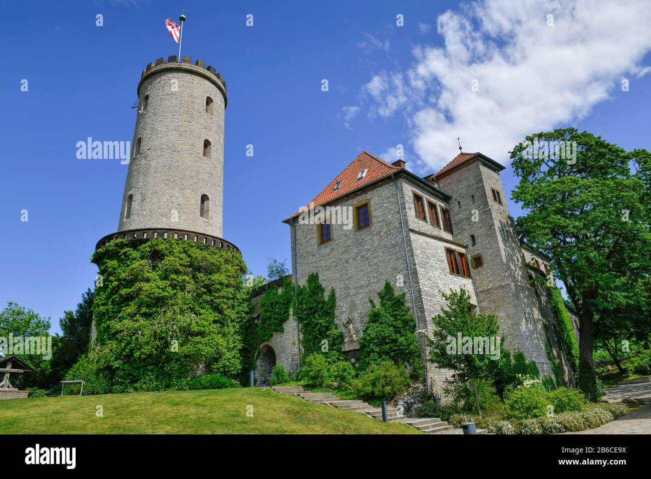 Sparrenburg, Festung Sparrenberg, Bielefeld, Nordrhein-Westfalen, Deutschland Stock Photo