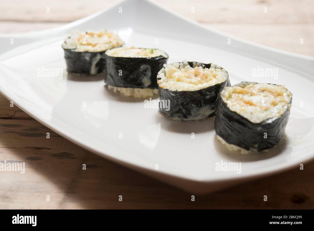 Traditional japanese food, Sushi Stock Photo - Alamy