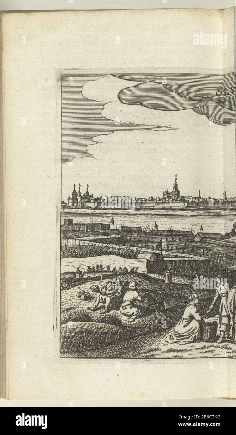 Siege of Sluis, 1604 Sluis (title object) Siege of Sluis, in August 1604,  during the rule of Maurits. Manufacturer : print maker: anonymous location  manufacture: Northern Netherlands Date: 1662 - 1664 Physical