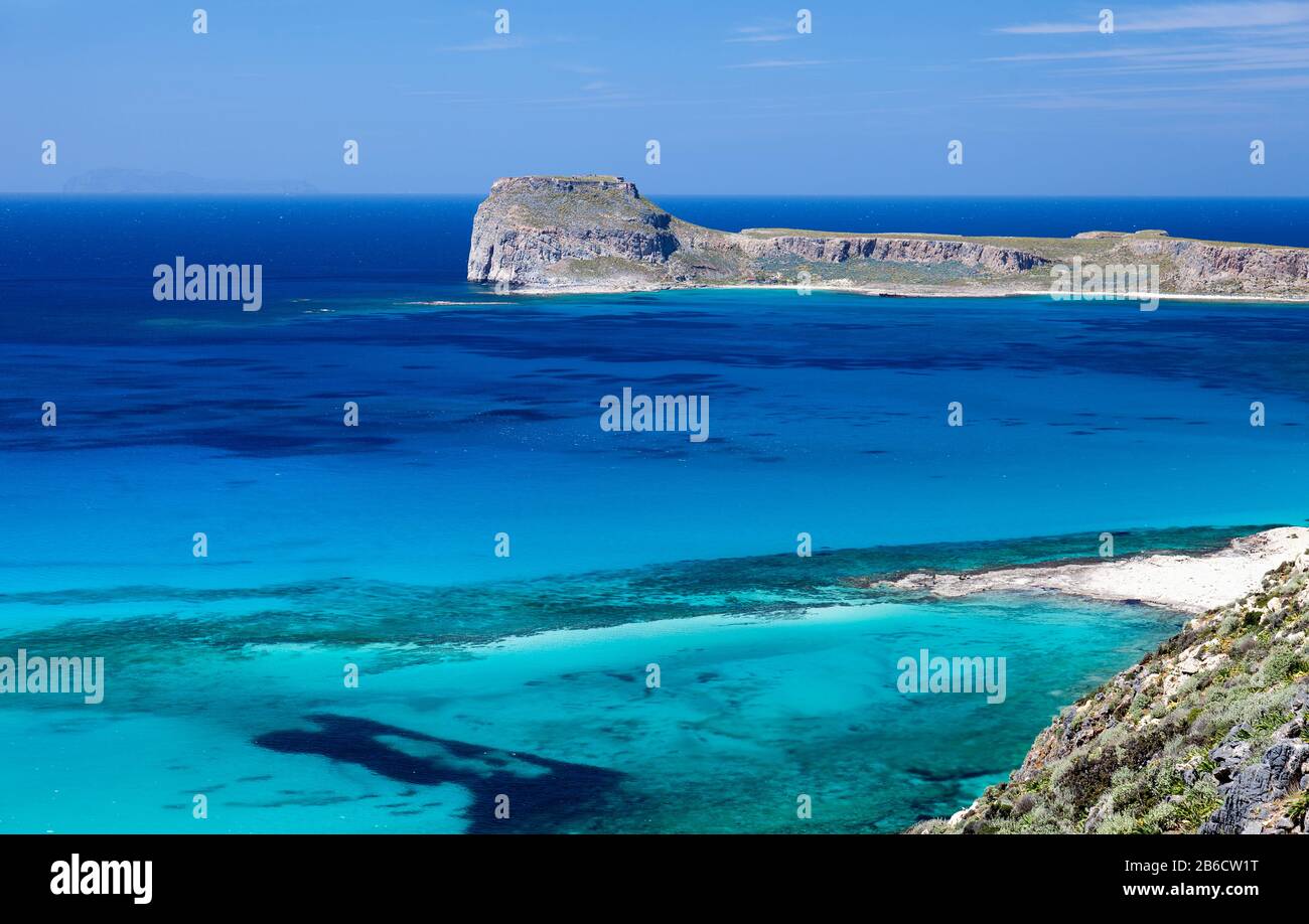 Landscape of Crete island. Greece Stock Photo - Alamy
