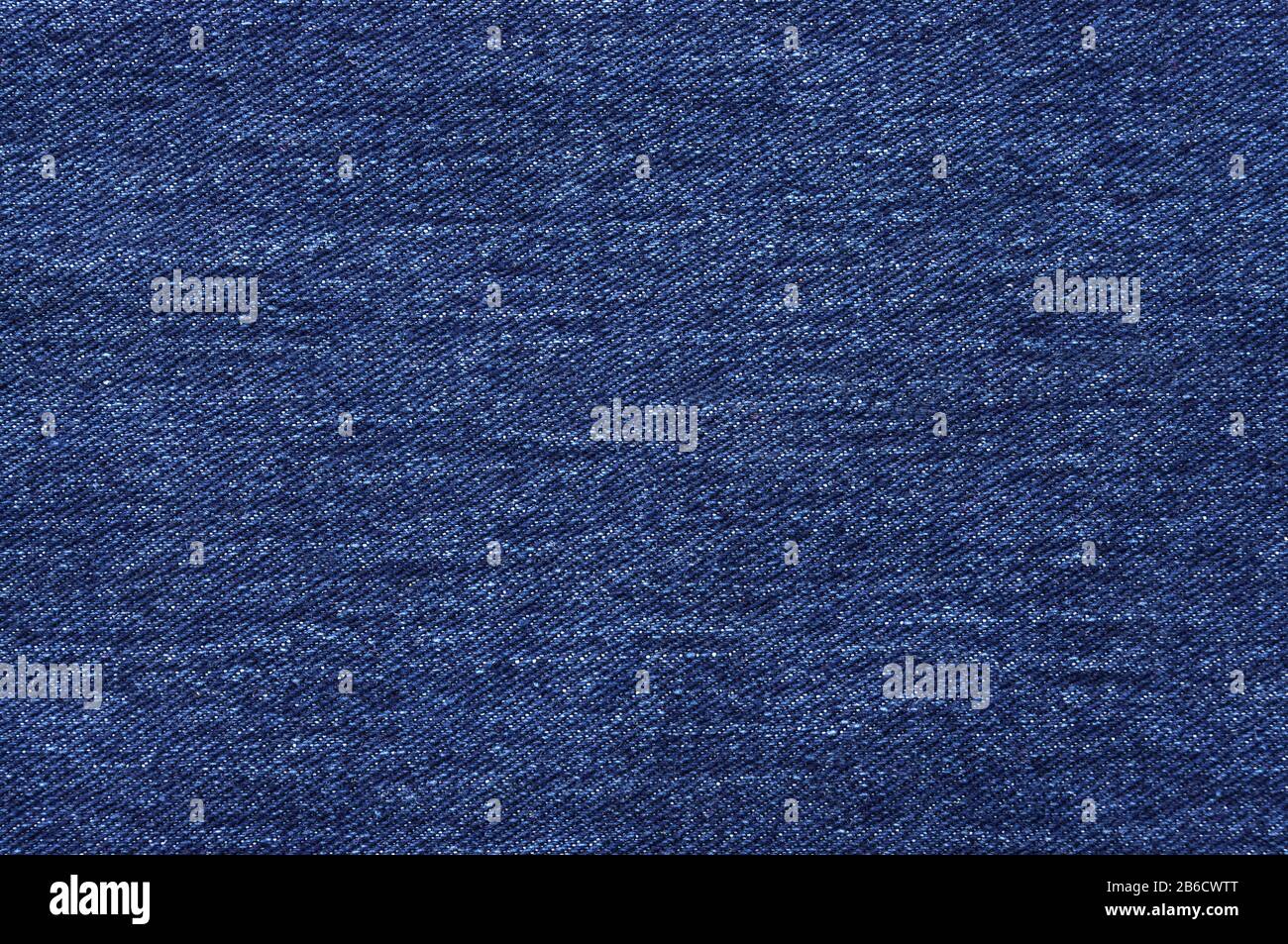 Unfinished Textured Blue Jeans