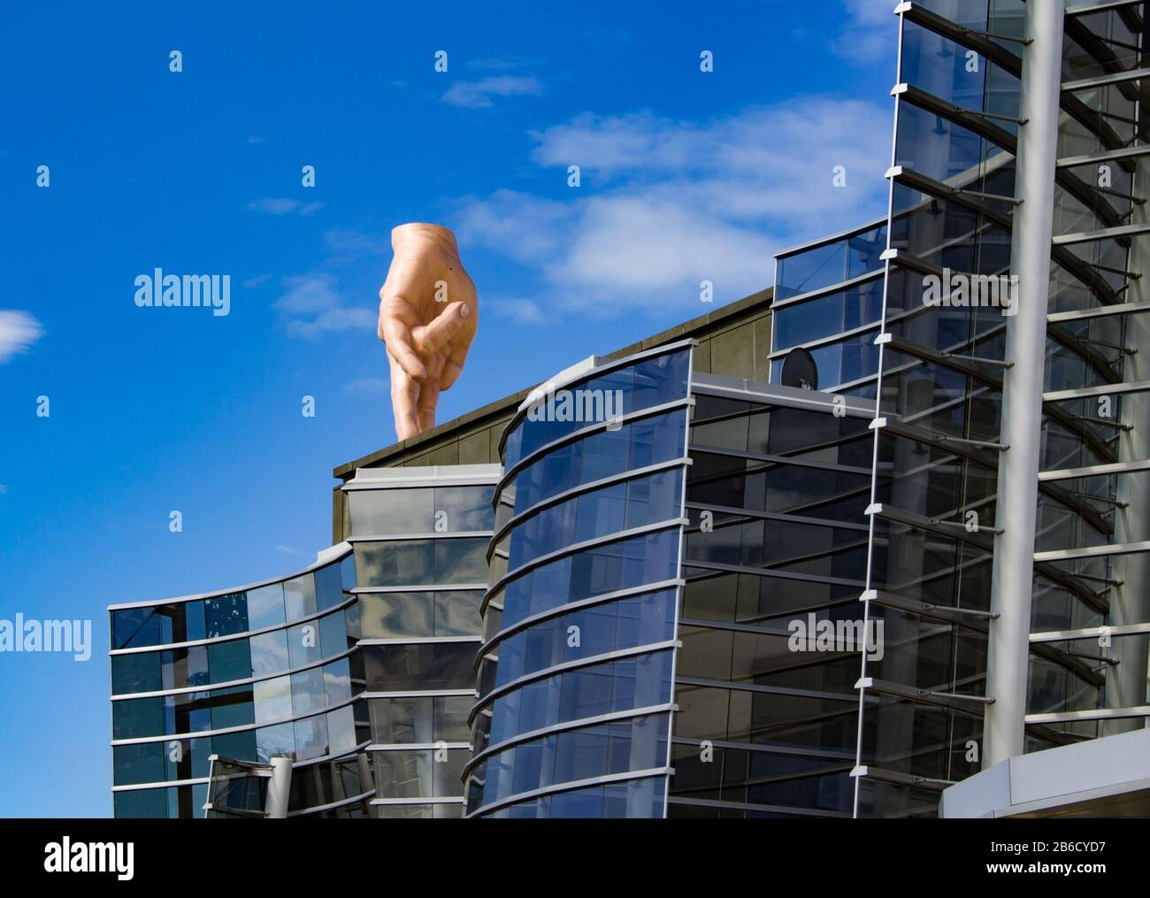 Artwork in Christchurch, New Zealand Stock Photo Alamy