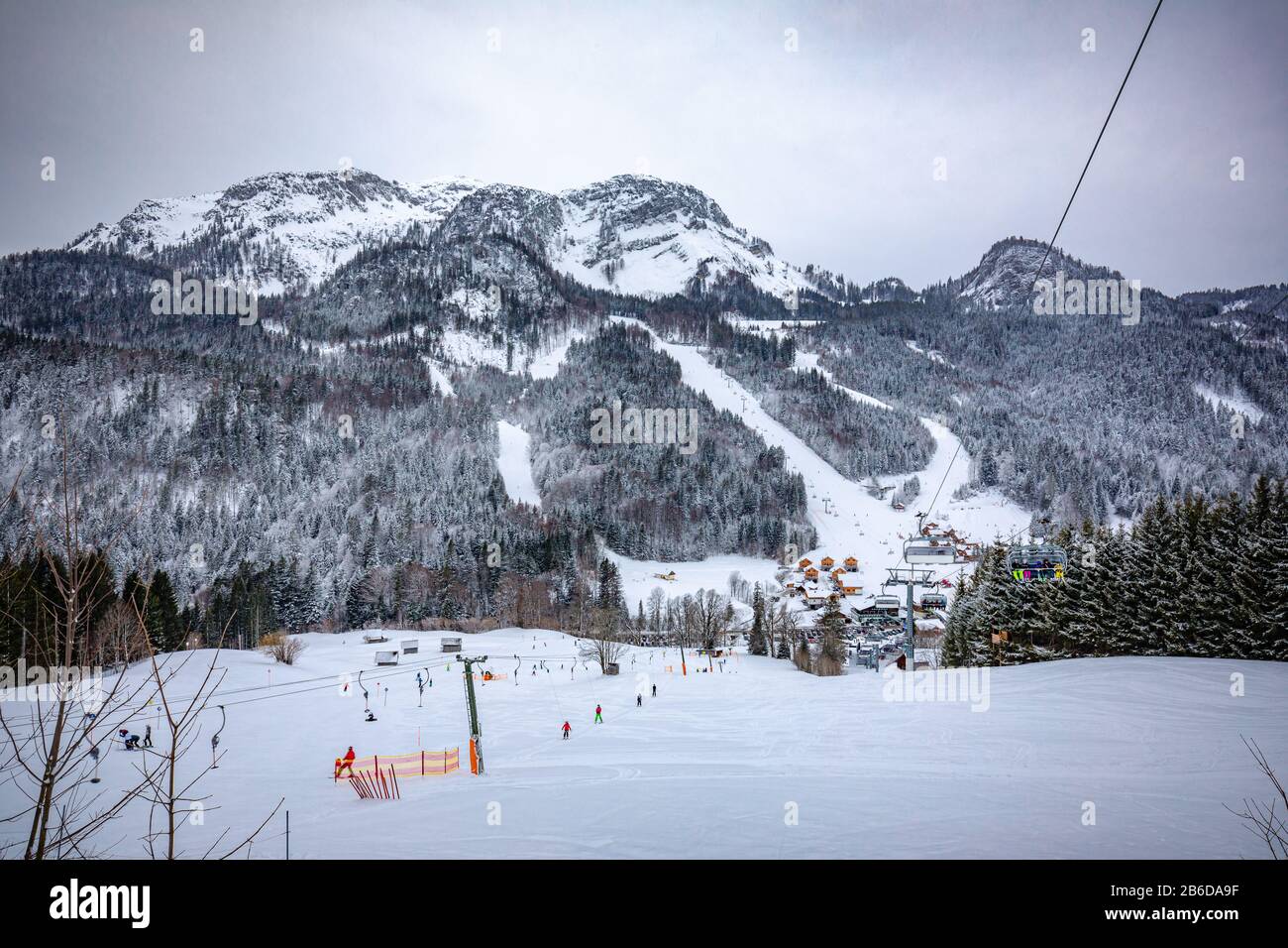 Ski resort Loser – Altaussee Stock Photo: 348188779 - Alamy