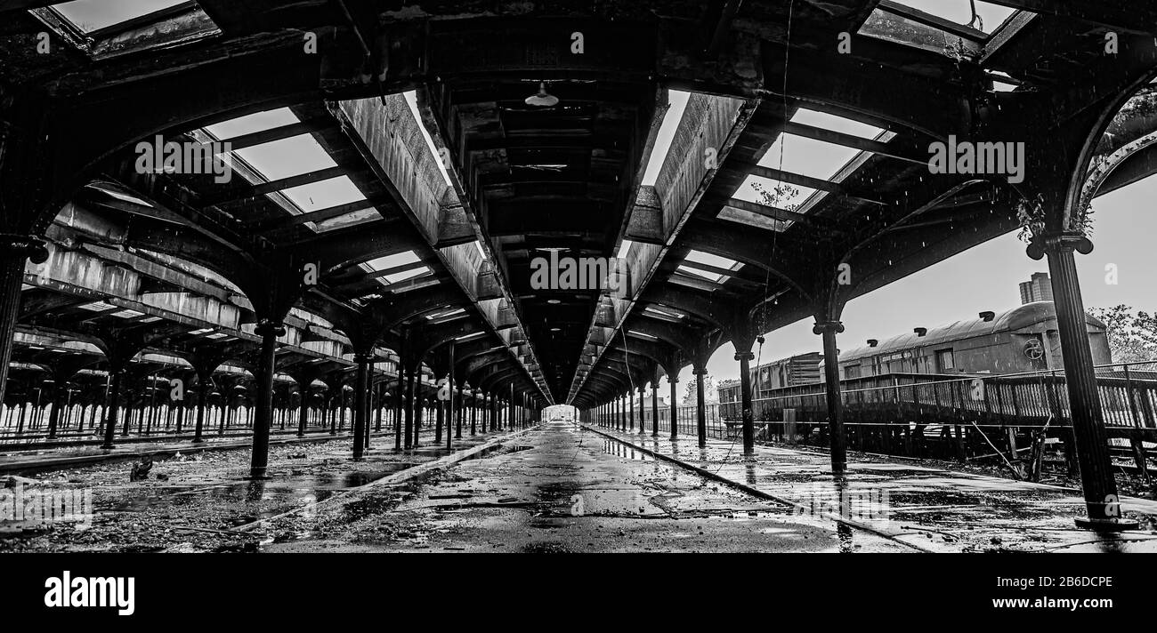 NYC Train Terminal Stock Photo