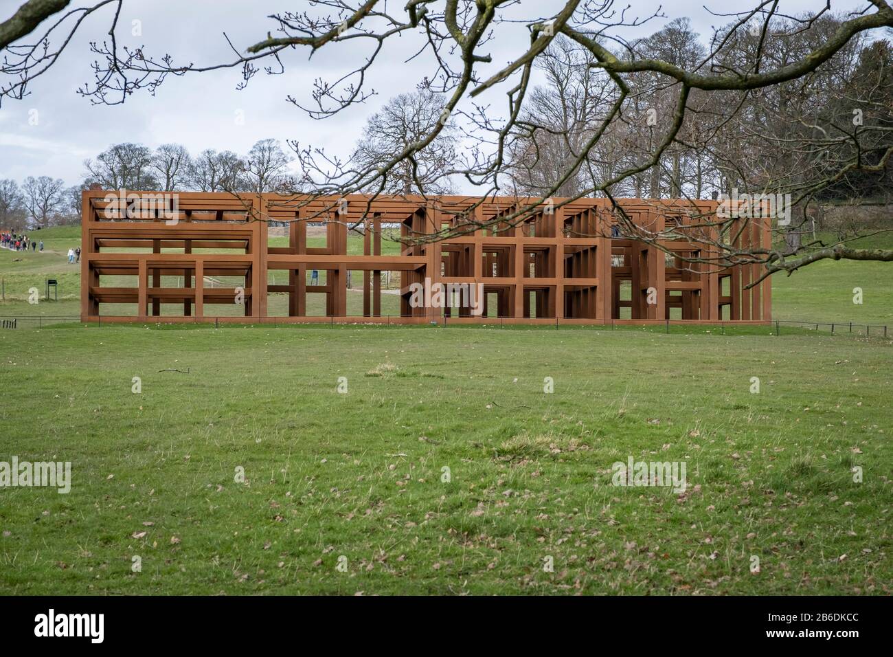 Yorkshire Sculpture Park, West Bretton, Wakefield, UK Stock Photo Alamy