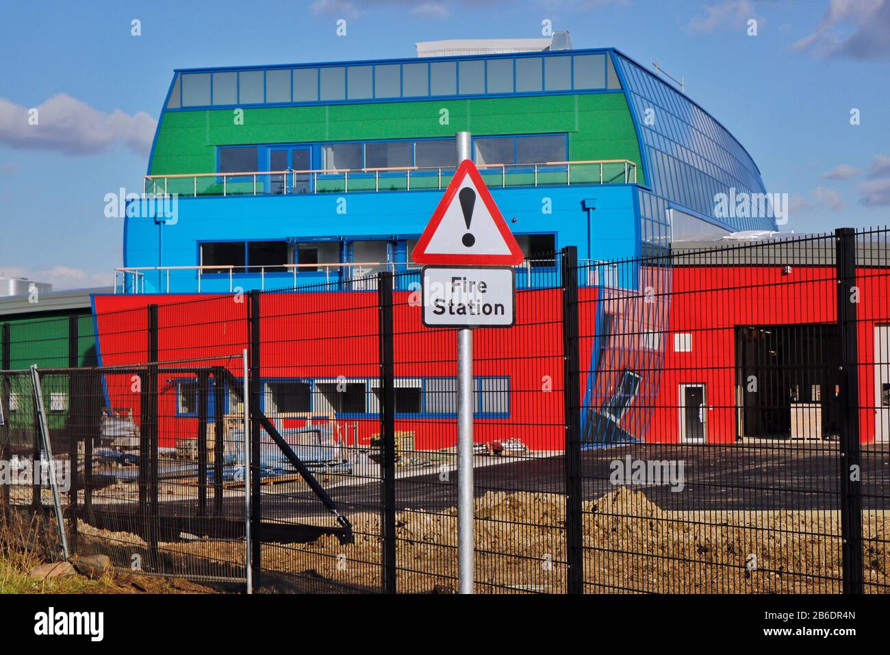 The Blue Light Hub, Thornbury, West Ashland, Milton Keynes, UK Stock Photo Alamy