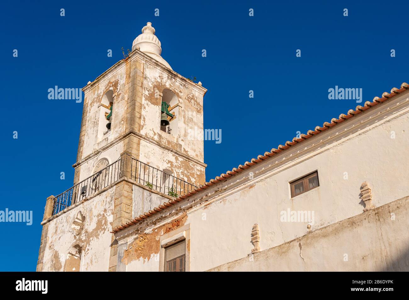 Sao Sebastiao Church in Lagos, Portugal Stock Photo