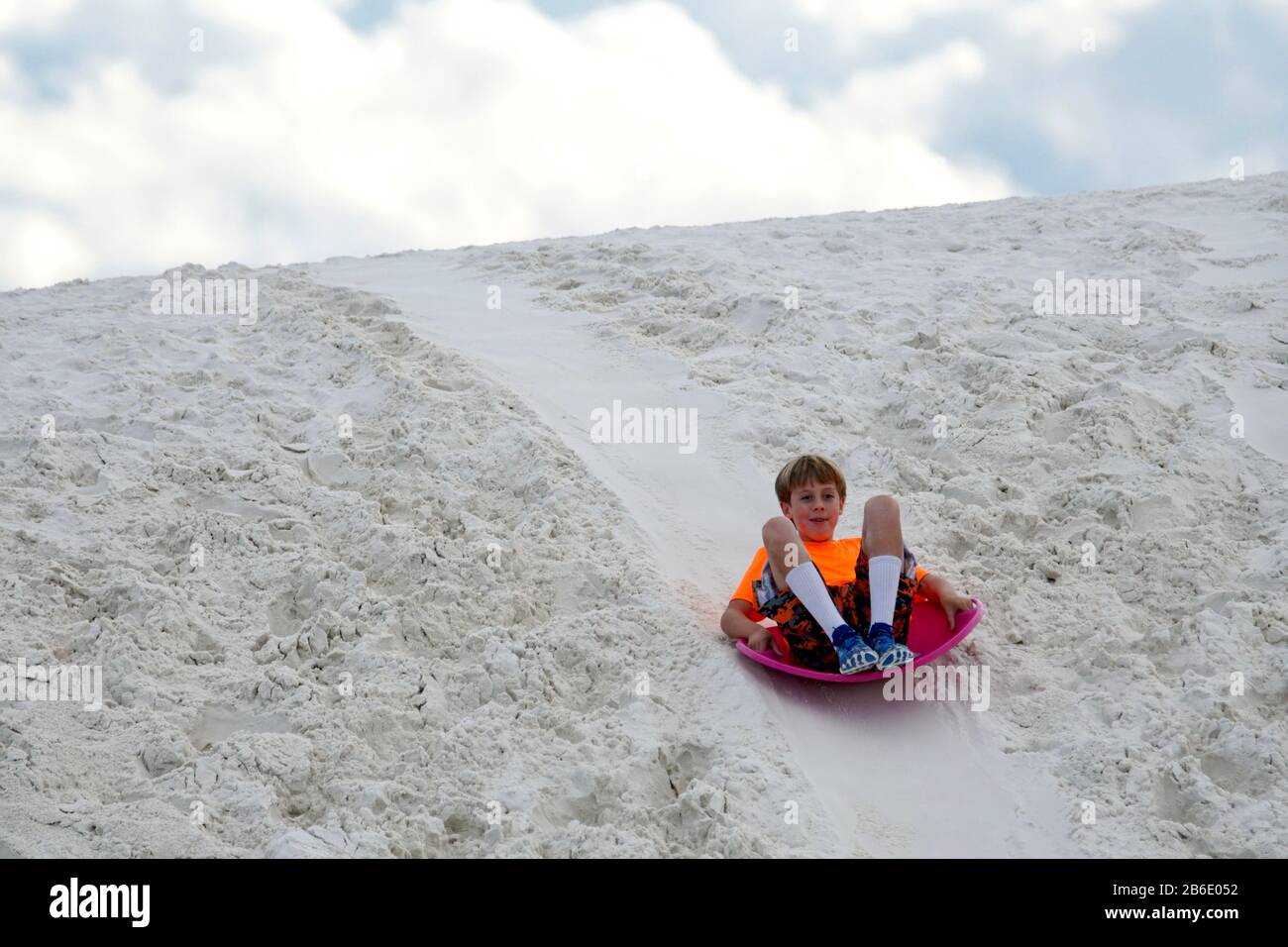 New mexico sand sledding hires stock photography and images Alamy