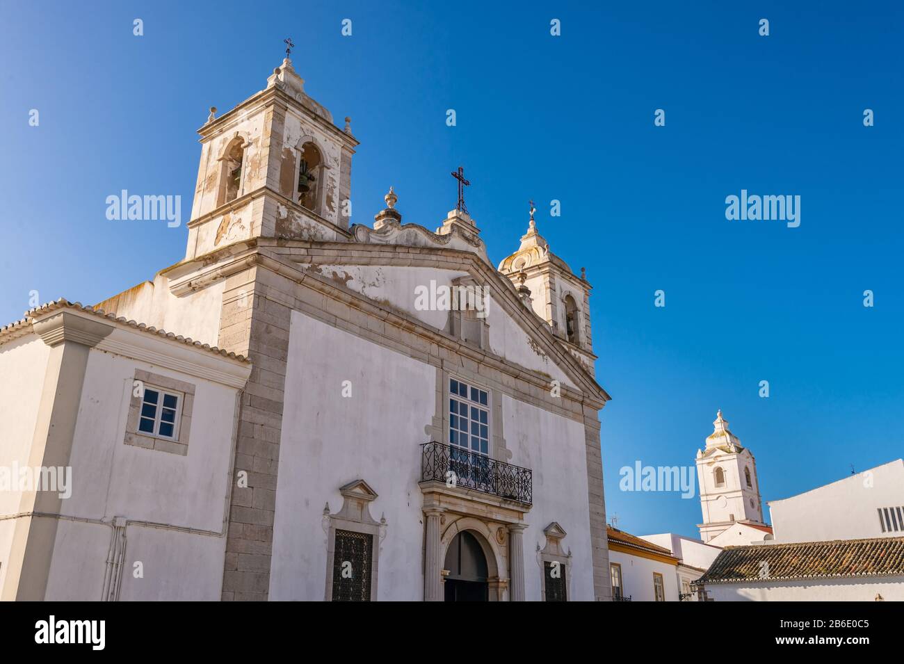 Santa Maria Church in Lagos, Portugal Stock Photo