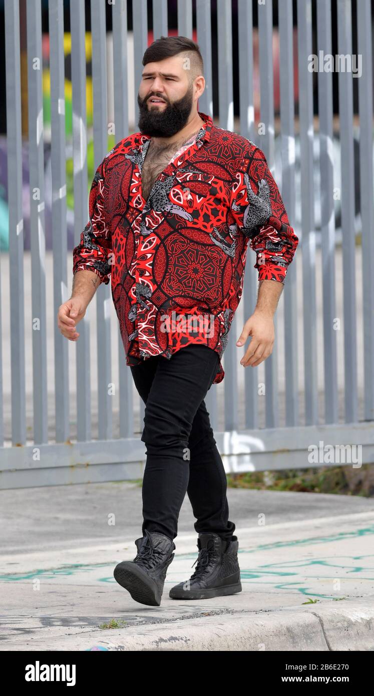 Miami, Florida, USA. 10th Mar, 2020. (EXCLUSIVE COVERAGE) American Idol season 18 new singing sensation Jimmy Levy, who is the grandson of world-famous psychic Micki Dahne and son of psychic Jill Dahne-Levy, Jimmy said at the audition he sees dead people and sings with an invisible earpiece. Credit: Storms Media Group/Alamy Live News Stock Photo