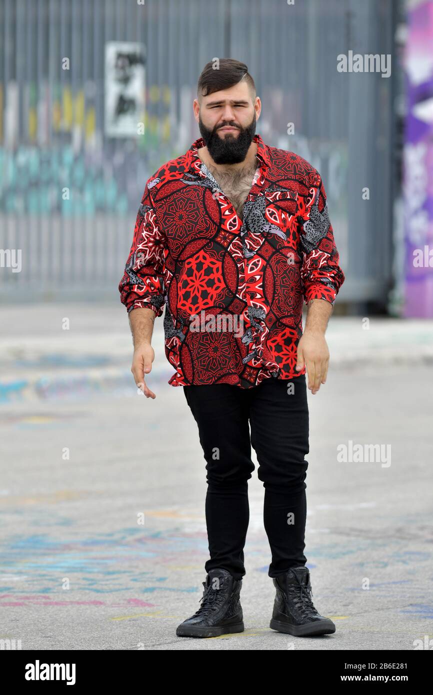 Miami, Florida, USA. 10th Mar, 2020. (EXCLUSIVE COVERAGE) American Idol season 18 new singing sensation Jimmy Levy, who is the grandson of world-famous psychic Micki Dahne and son of psychic Jill Dahne-Levy, Jimmy said at the audition he sees dead people and sings with an invisible earpiece. Credit: Storms Media Group/Alamy Live News Stock Photo