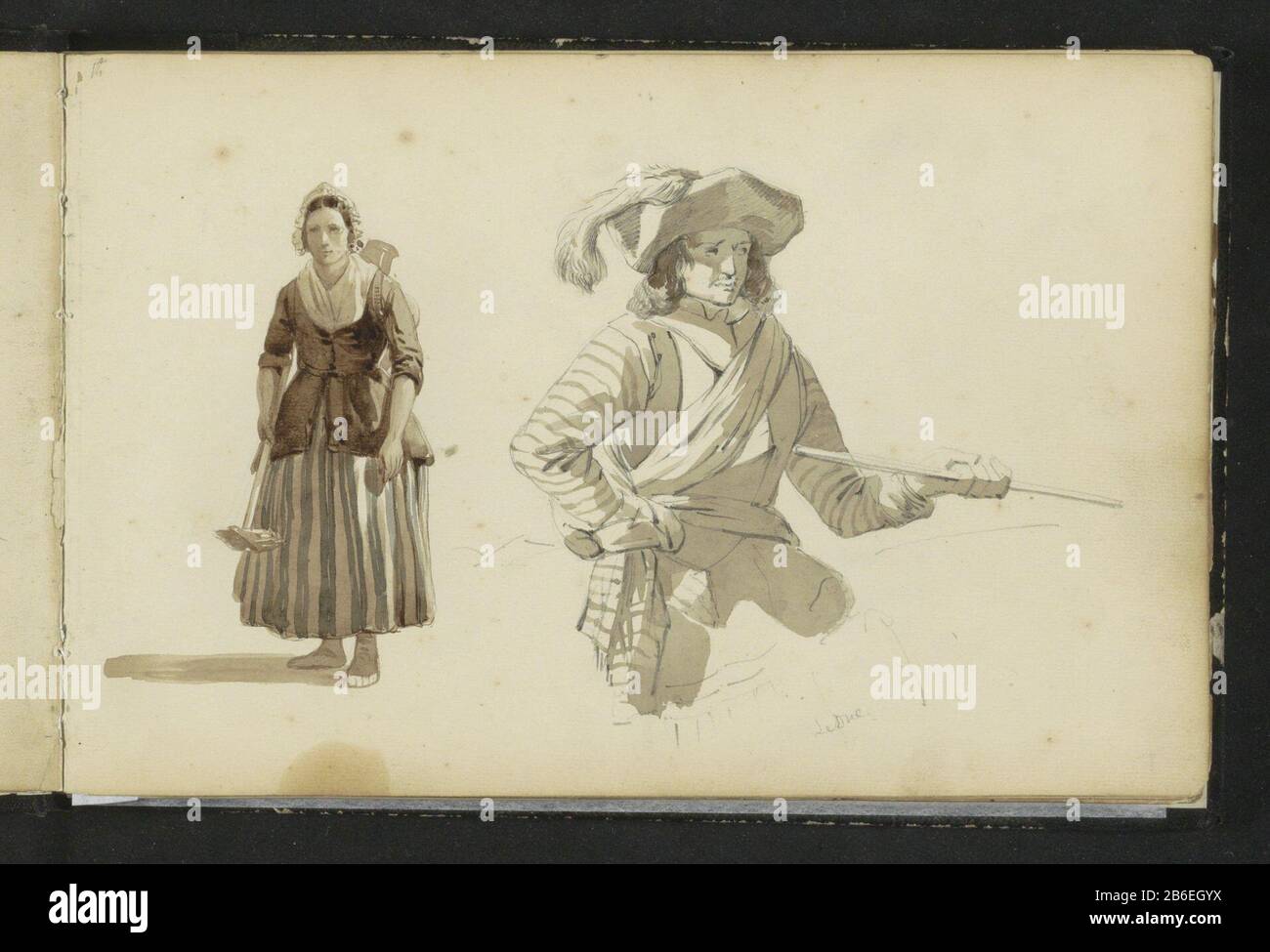 Woman peasant dress back hi-res stock photography and images - Alamy