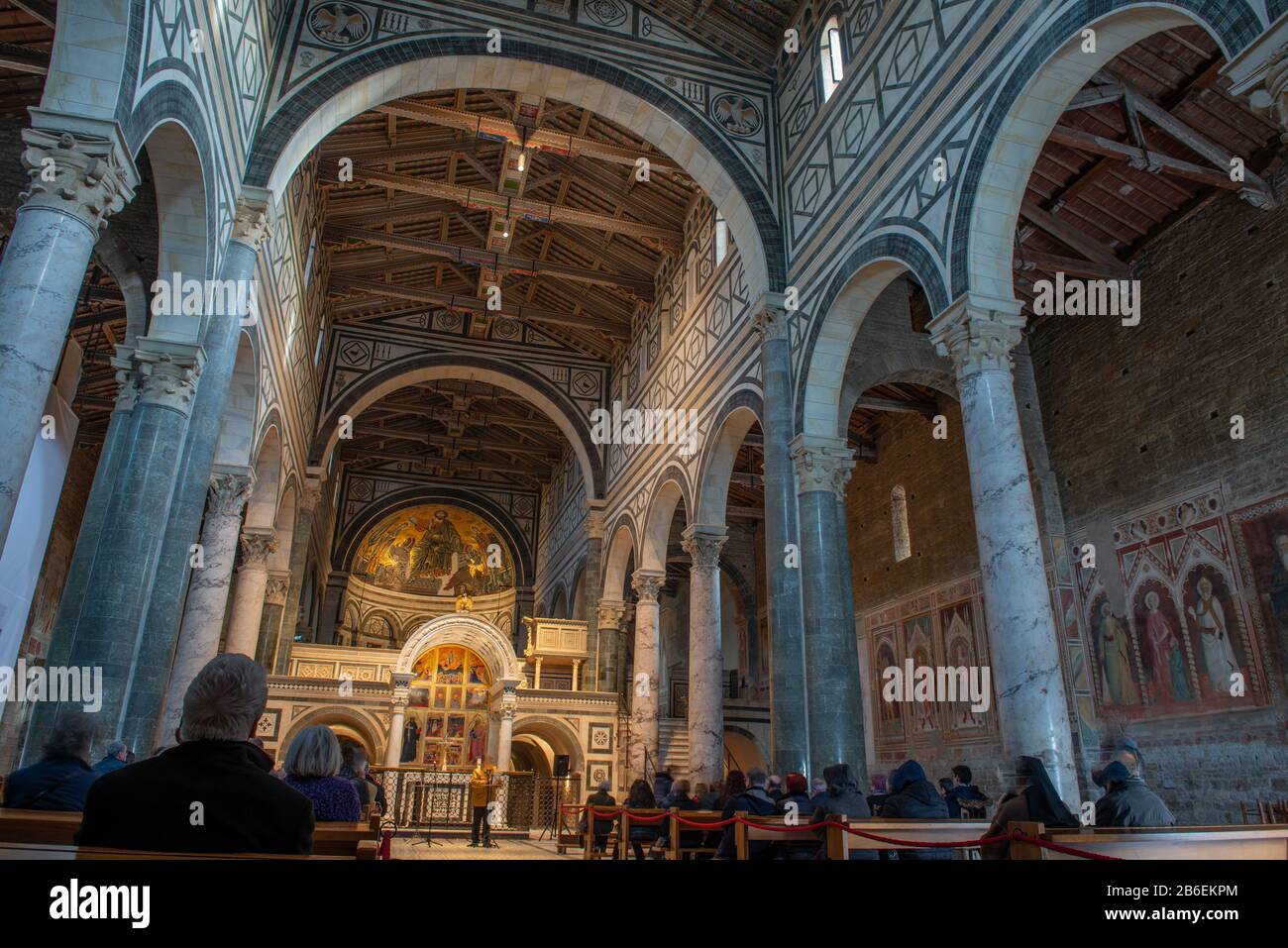 Basilica of San Miniato al Monte Florence Stock Photo - Alamy