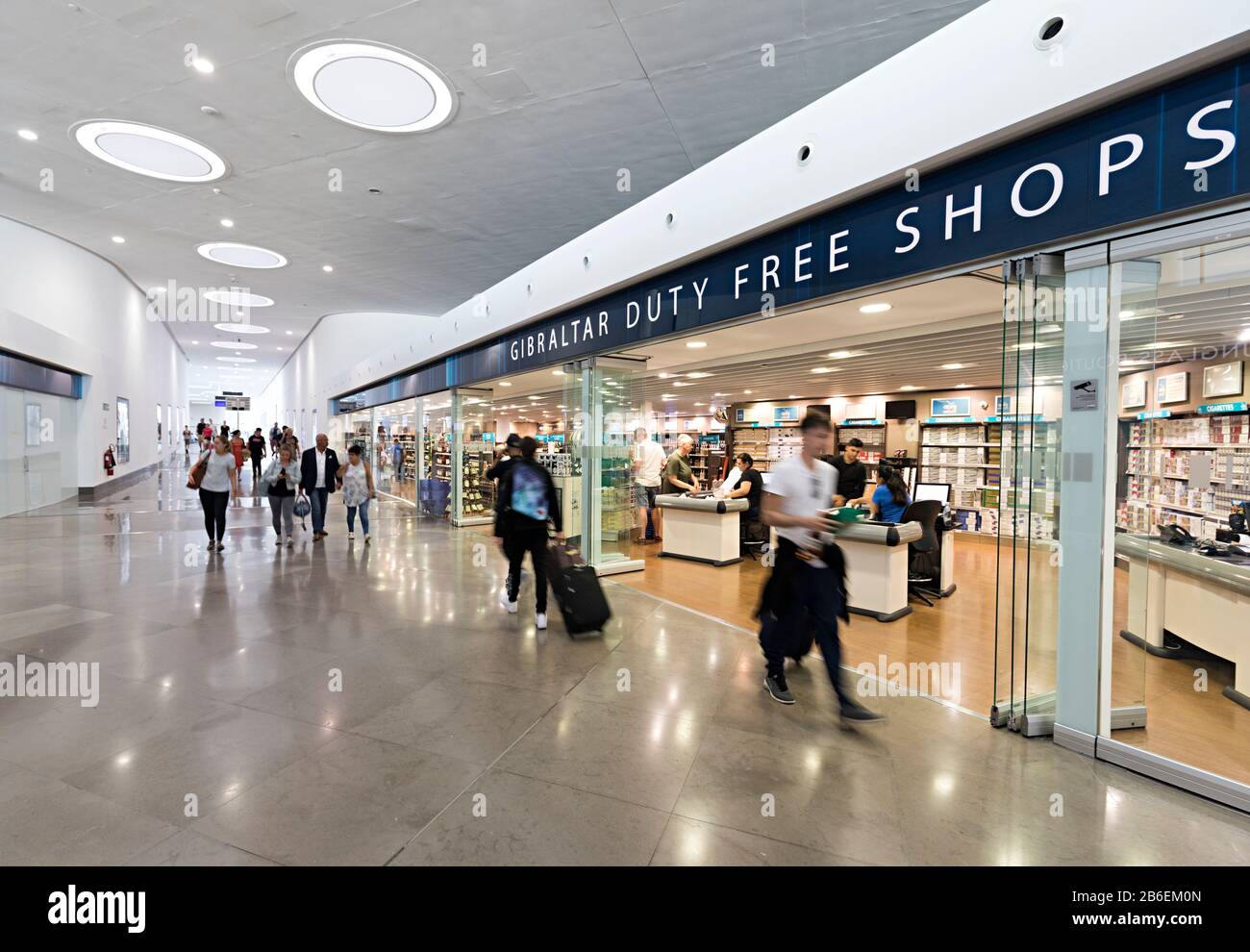 Duty free shopping gibraltar hires stock photography and images Alamy