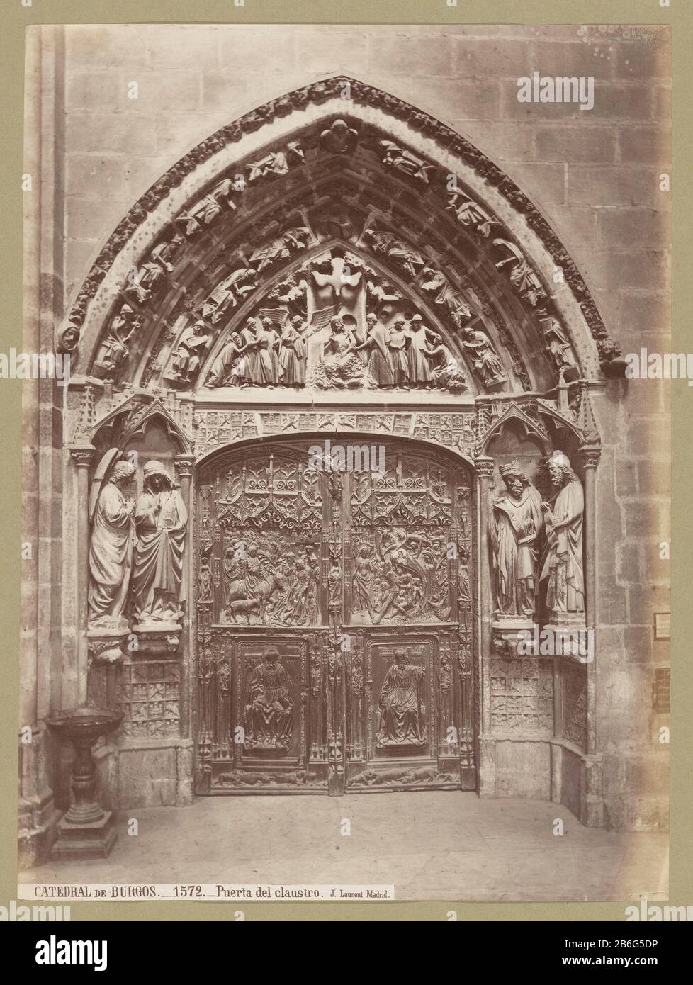 Cathedral of Burgos-door cloister Catedral de Burgos-Puerta del