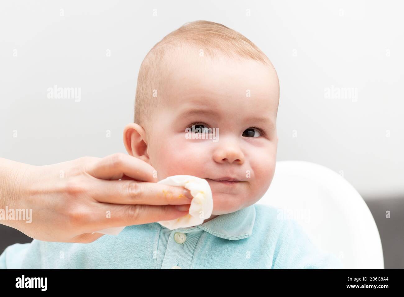 Mother, baby wipes hygiene hires stock photography and images Alamy