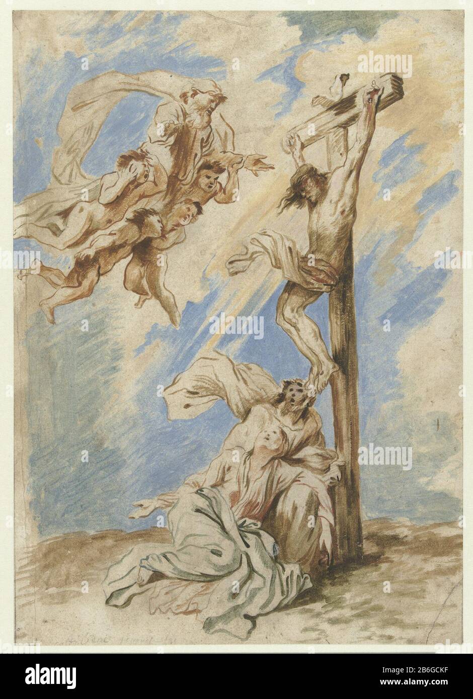 Christ On The Cross Christ On The Cross Object Type Drawing