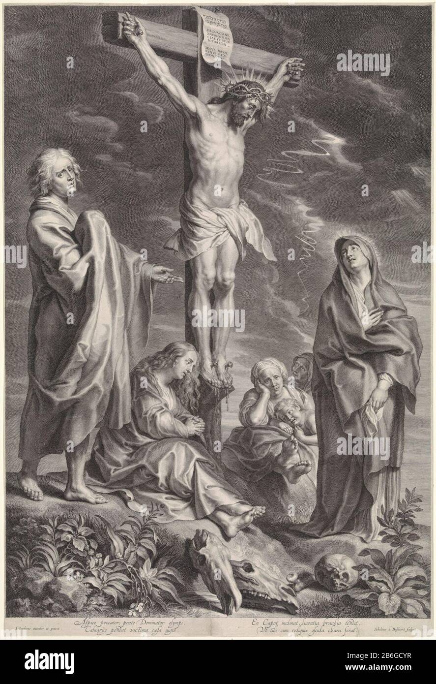 Christ on the Cross with Mary and John Christ on the cross, with Mary ...