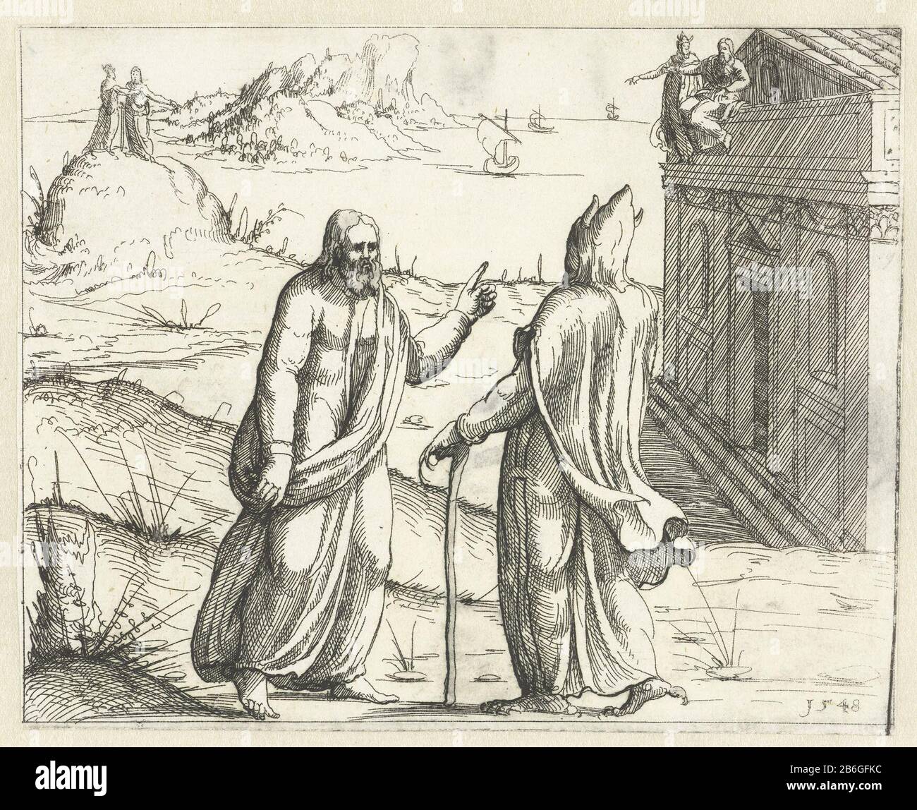 Christ Tempted By The Devil High Resolution Stock Photography And Images Alamy