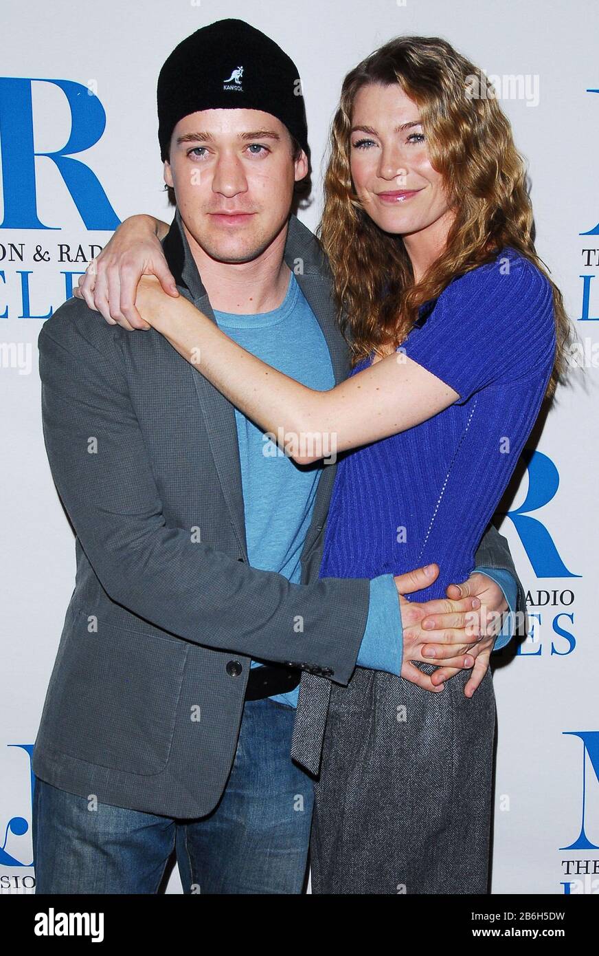 T.R. Knight and Ellen Pompeo at The 23rd Annual William S. Paley Television Festival Presents 'Grey's Anatomy' at the Directors Guild of America in West Hollywood, CA. The event took place on Tuesday, February 28, 2006. Photo by: SBM / PictureLux All Rights Reserved - File Reference #33984-1069SBMPLX Stock Photo
