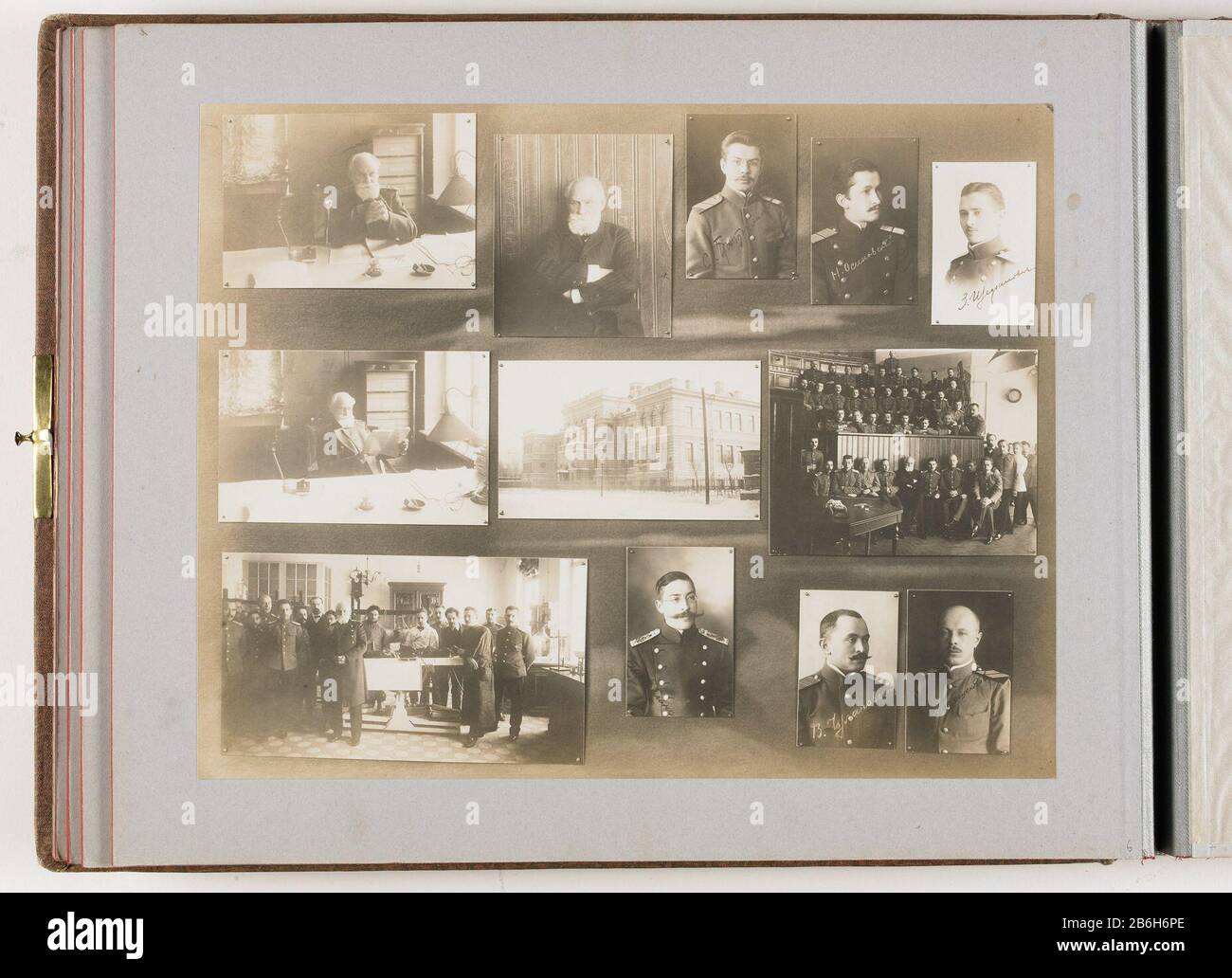 Composition of 12 photos Compositie van 12 foto's Object Type : foto Objectnummer: RP-F-2003-3-6 Manufacturer : fotograaf: V. Sabel'skijPlaats manufacture: Rusland Dating: 1913 Physical kenmerken: foto Material: papier karton kunststof Techniek: zoutdruk Dimensions: h 228 mm × b 289 mm Stock Photo