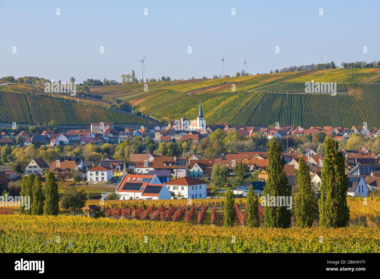 Nordheim am main and behind escherndorf hires stock photography and