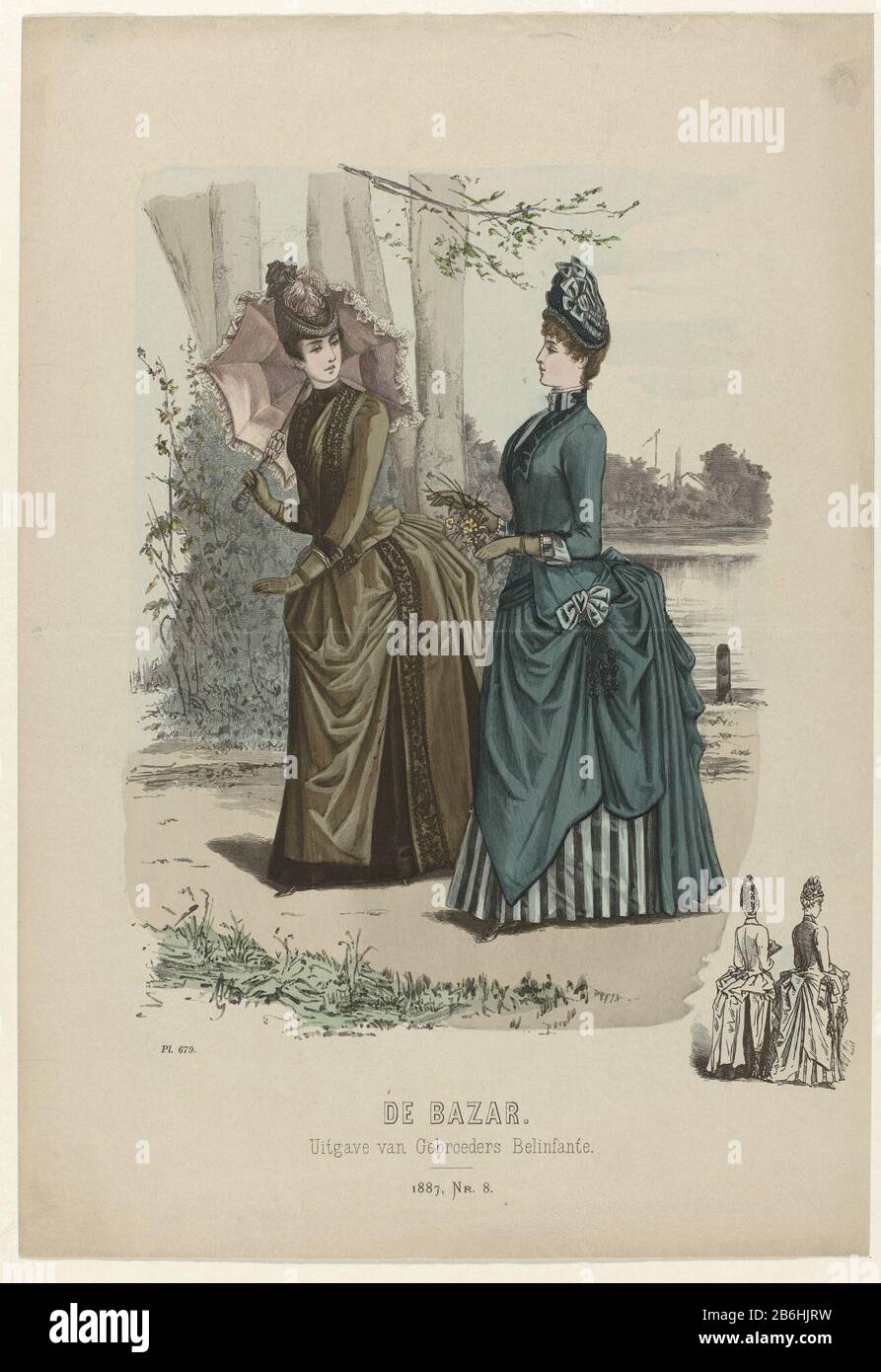 REVUE DE LA MODE 印刷物 1868年 【商品番号①】 REVUE DE LA MODE 印刷物 1868年 【商品番号①】Ω