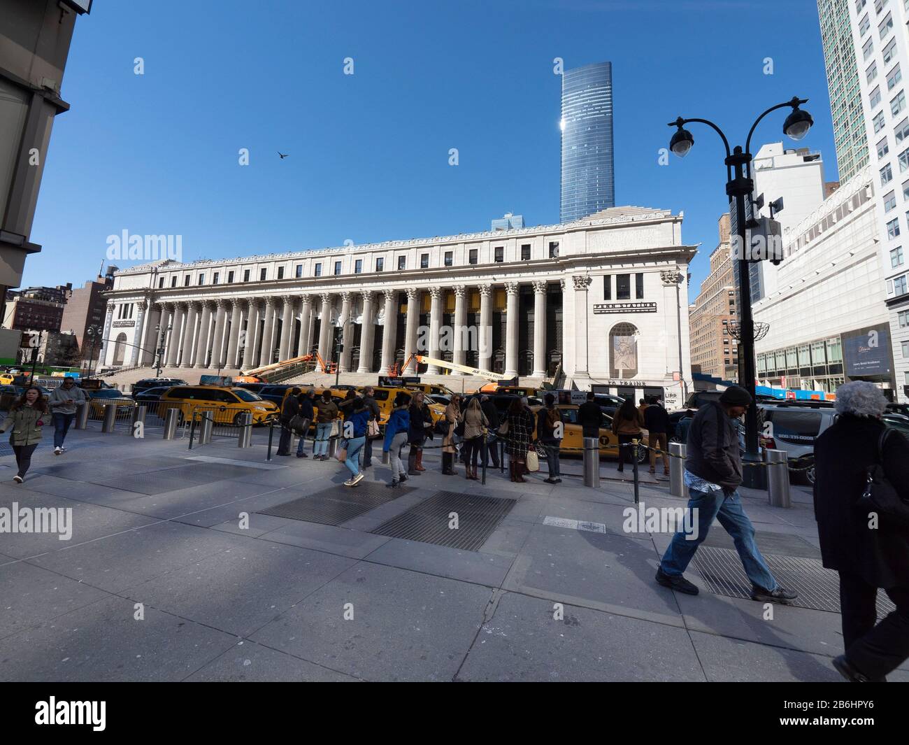 The James A Farley Building, Post Office, Penn Station New York City