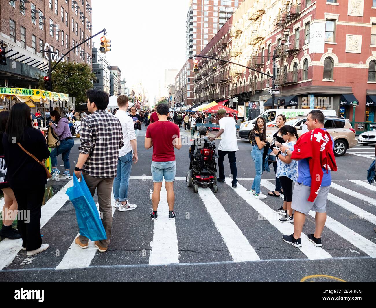 New York City Street Fair Stock Photo Alamy