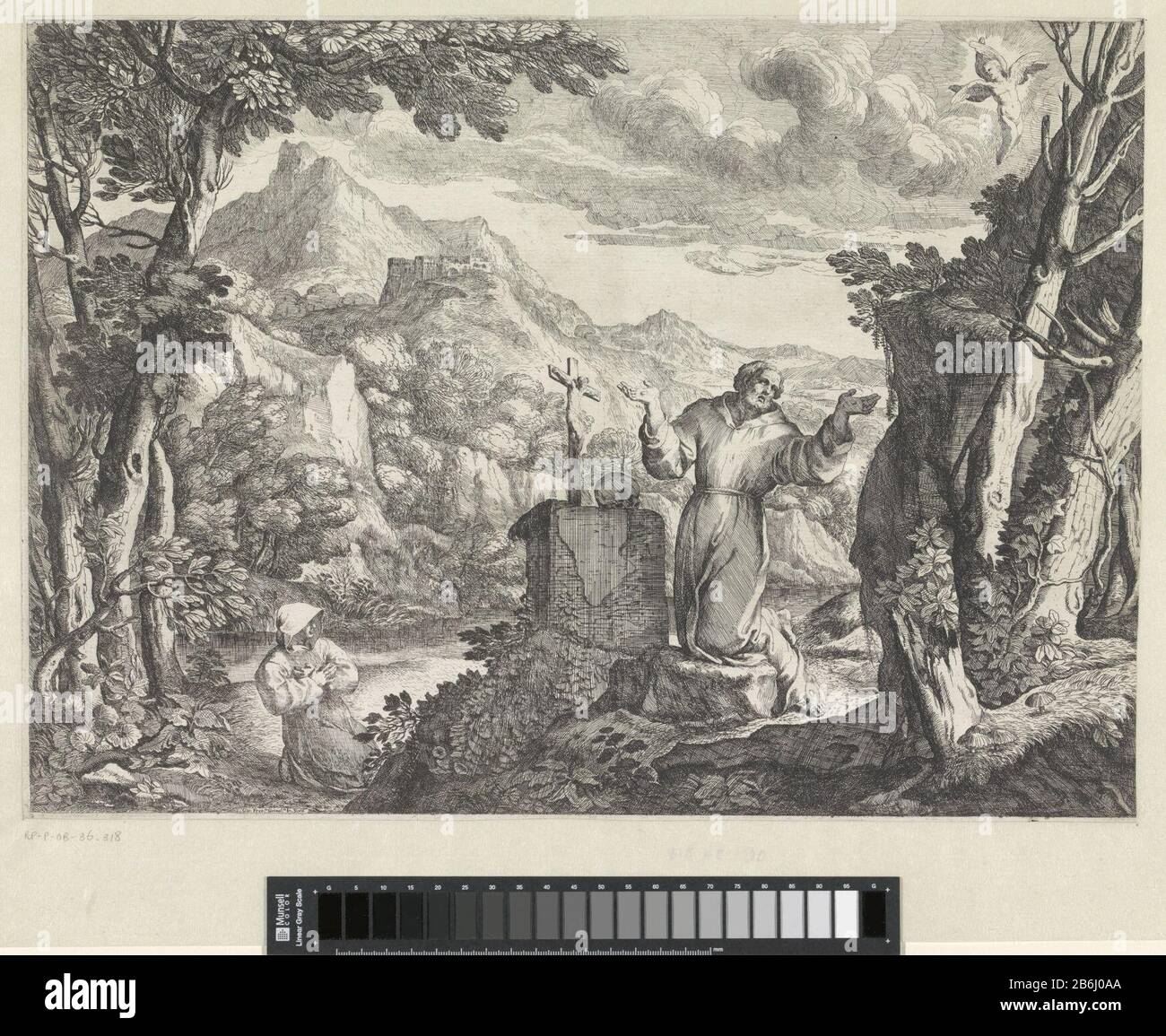 St francis receiving the stigmata hi-res stock photography and images ...