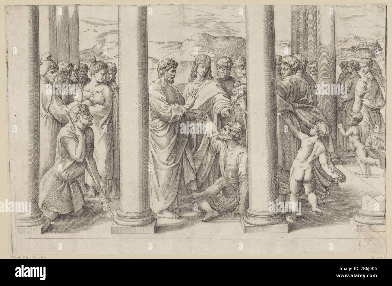 Saint Peter and John healed a lame man in the temple saint Peter and ...