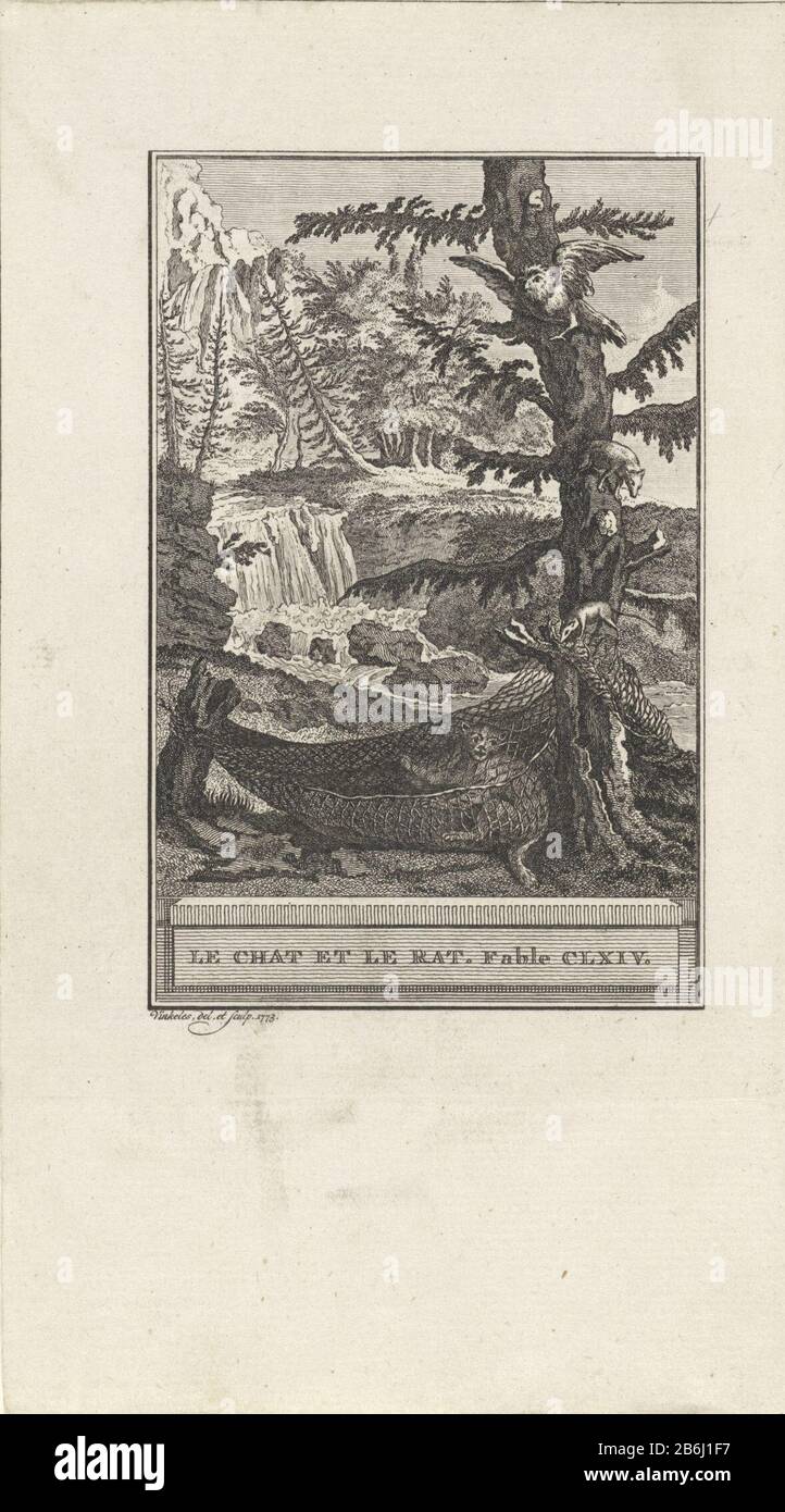 The Cat The Rat The Owl And Weasel Le Chat Et Le Rat Fable Clxiv Title Object The Owl And Weasel Watch As The Rat Just Opened Gnaws Where In The Cat