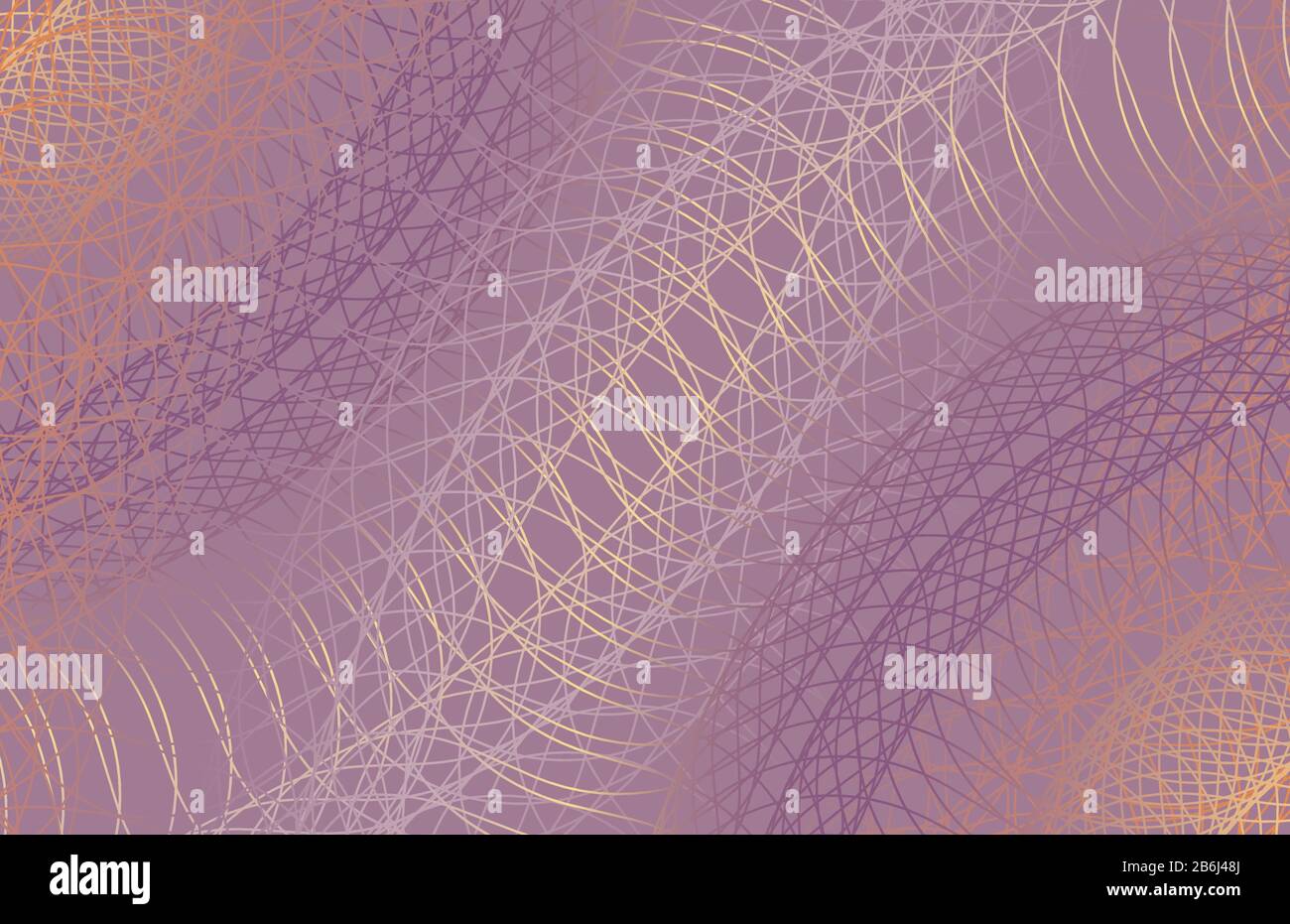 Thin wavy lines for backdrop, flyer, coupon, voucher Stock Vector