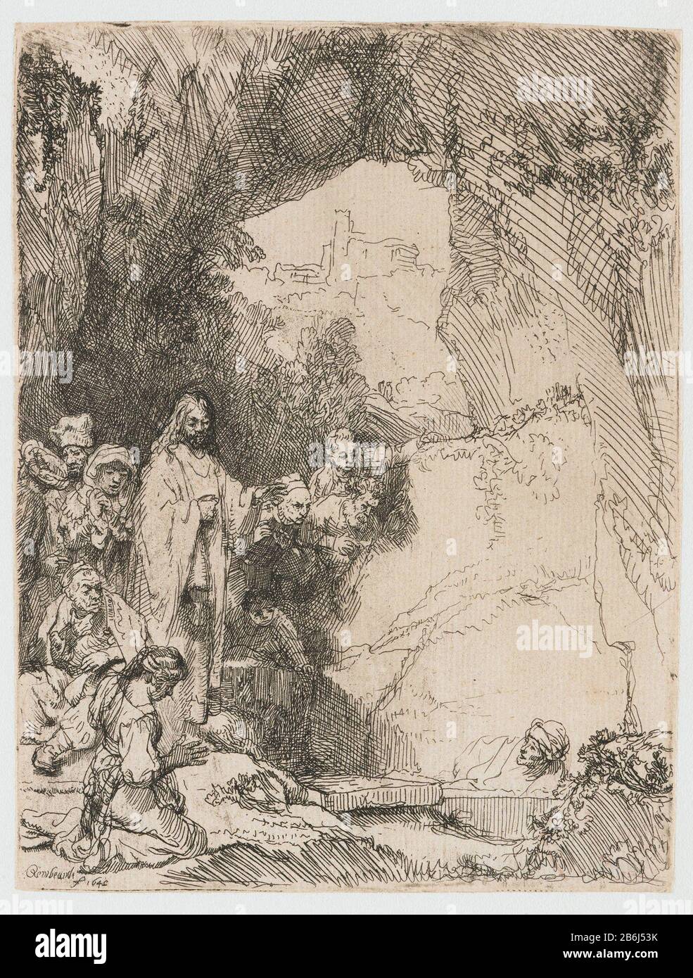 The generation of Lazarus small plate The Raising of Lazarus: small ...