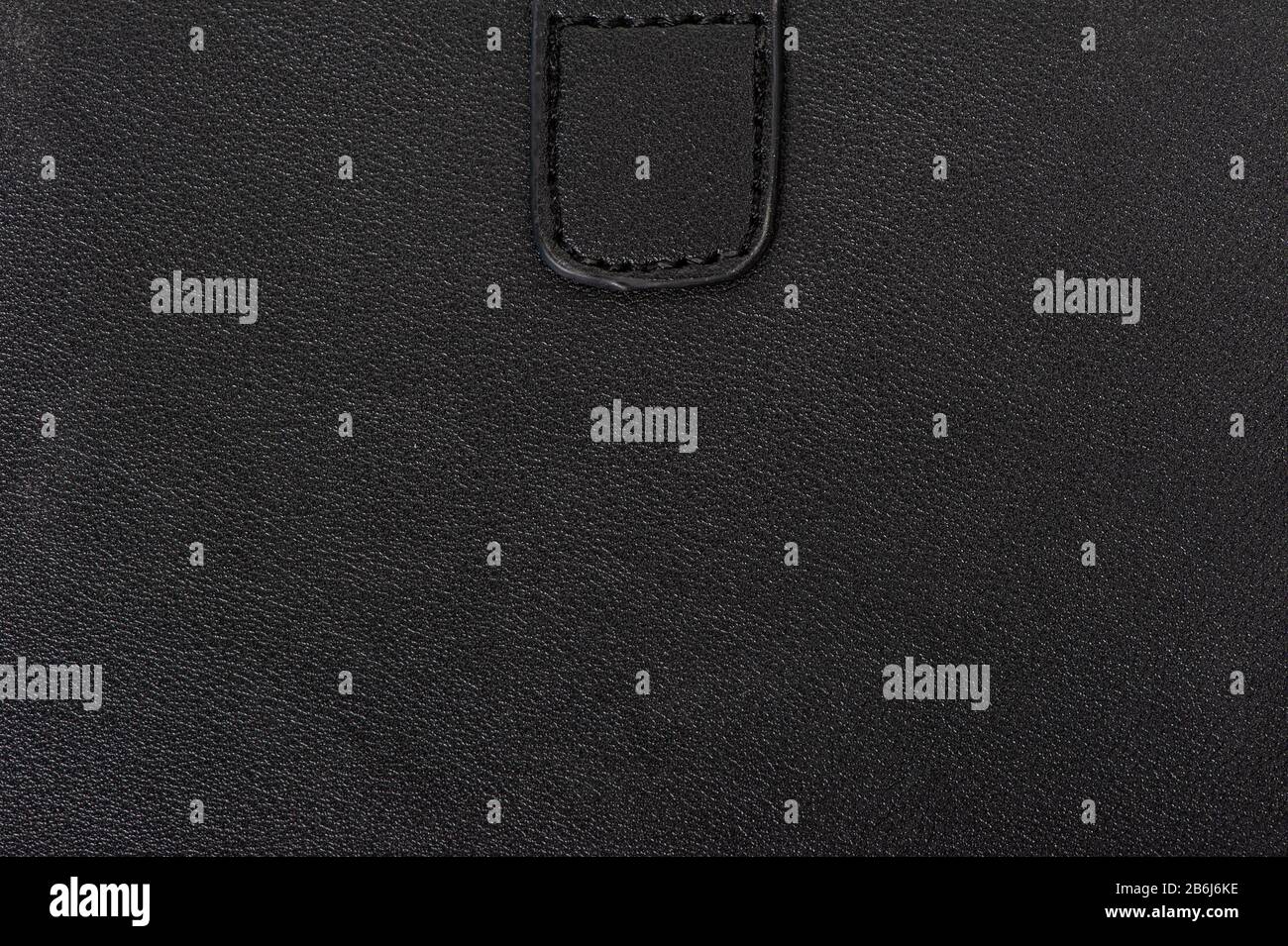 Black artificial leather texture or background Stock Photo