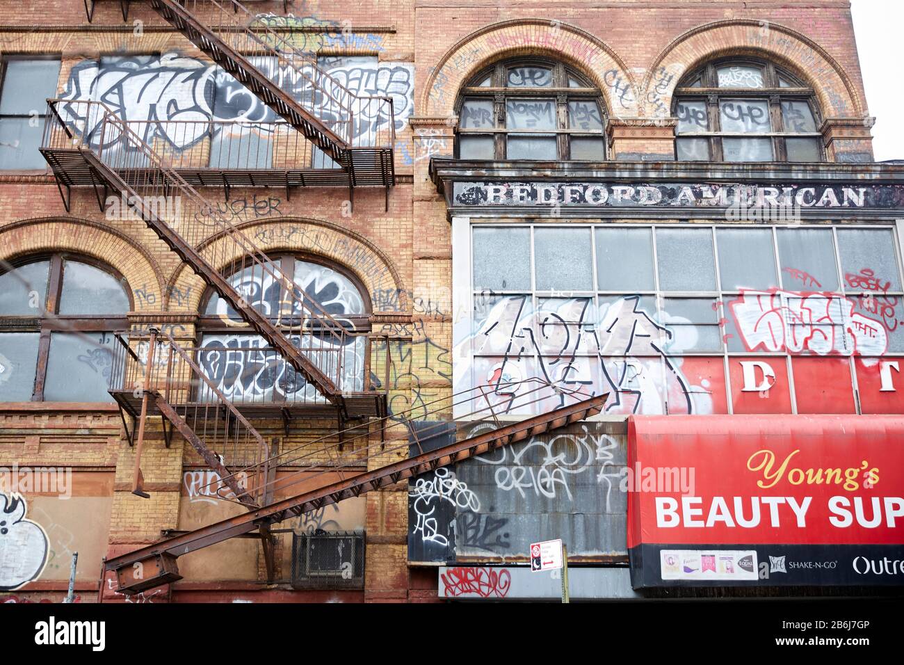 New York borough Brooklyn 797 Broadway Young s Beauty Supply