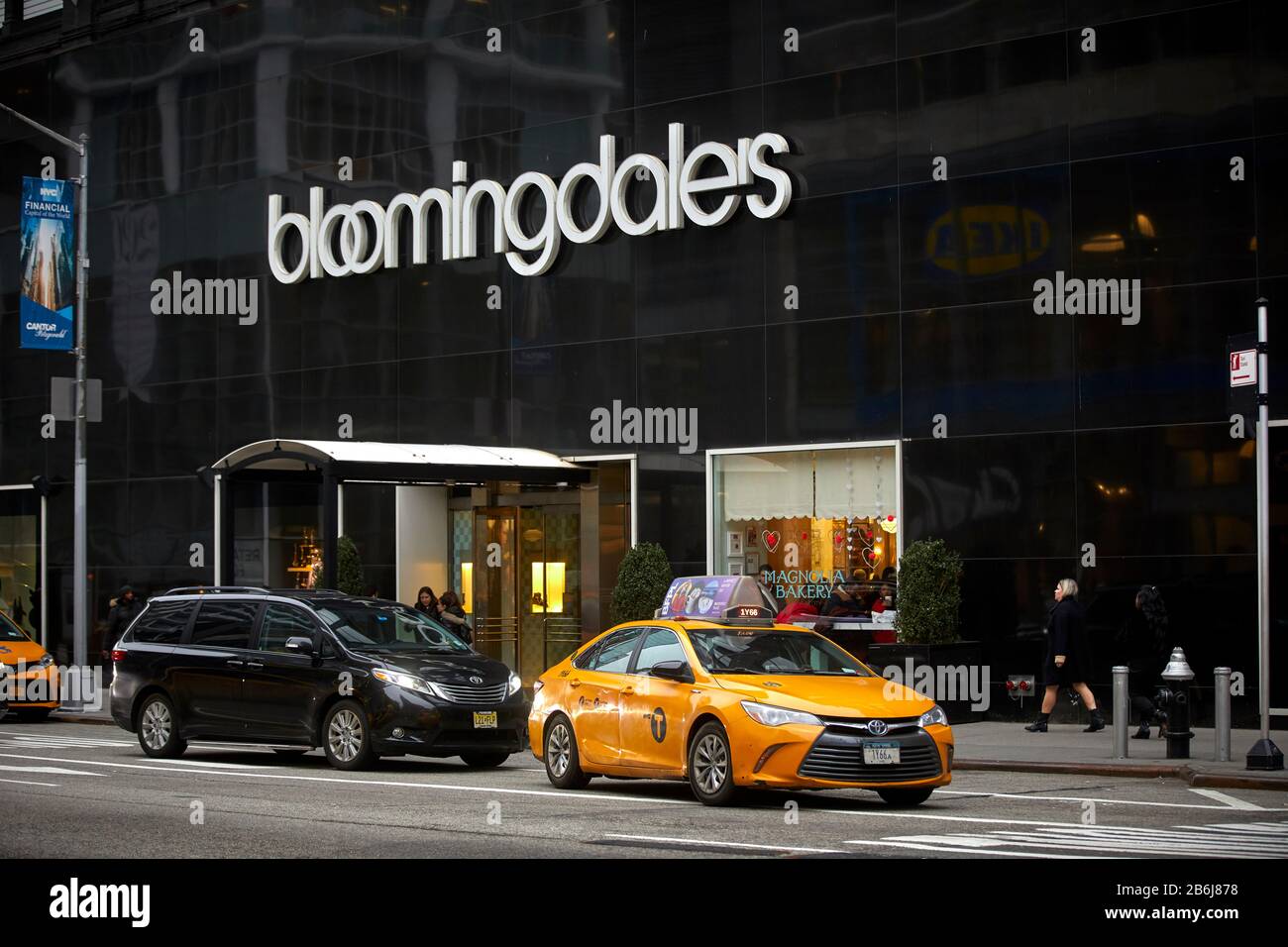 New York city Manhattan  Bloomingdale's Inc American luxury department store chain exterior Stock Photo