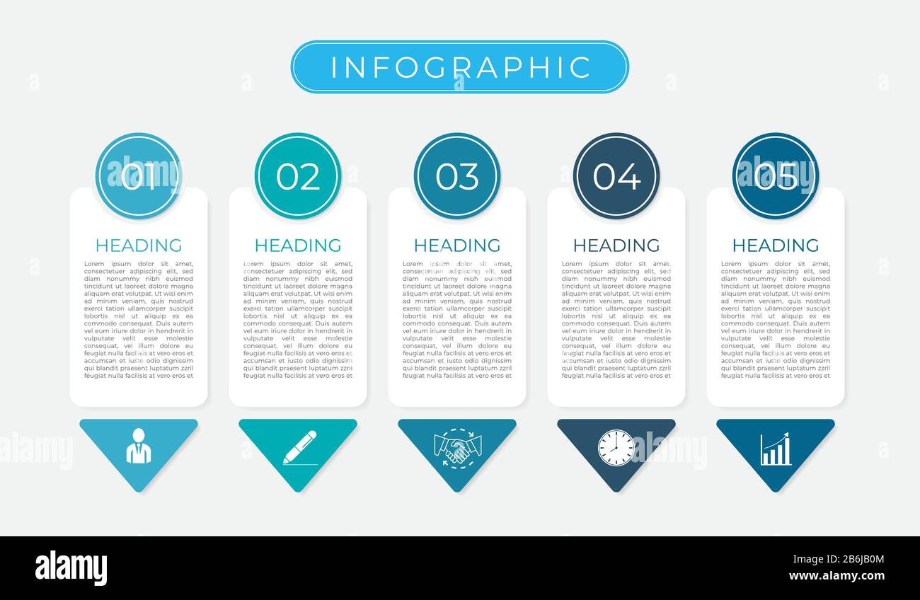 Work In Process Graphic Modern infographic process work design can use for business plan ...