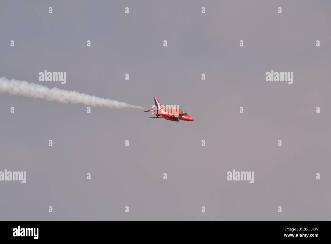 Red Arrows Displaying Stock Photo