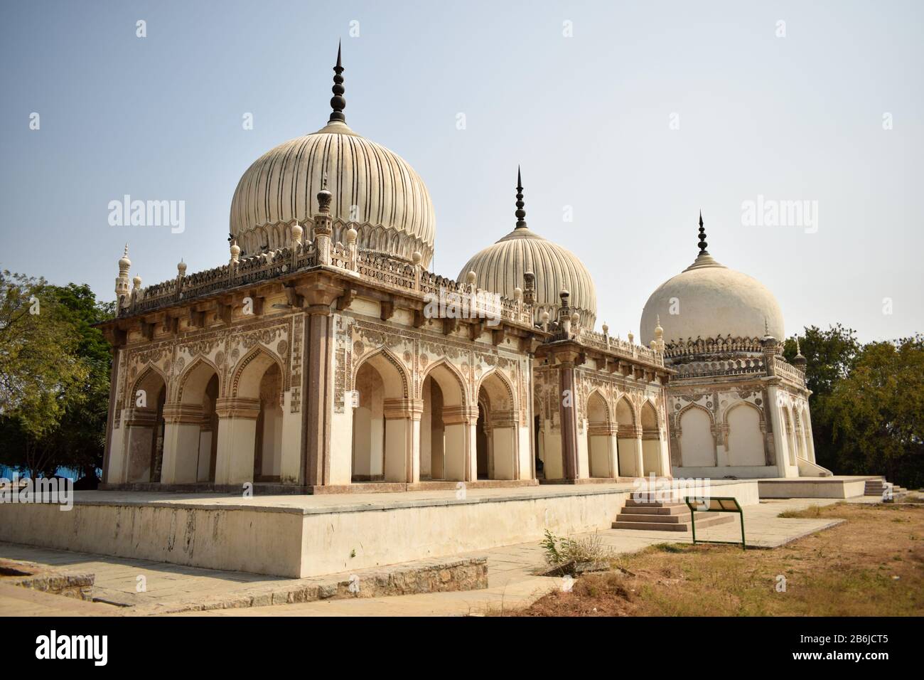 Ancient Antique 400 Years Old Sultan Seven Qutub Shahi Rulers of Hyderabad Seven Tombs Stock Photography Image Stock Photo