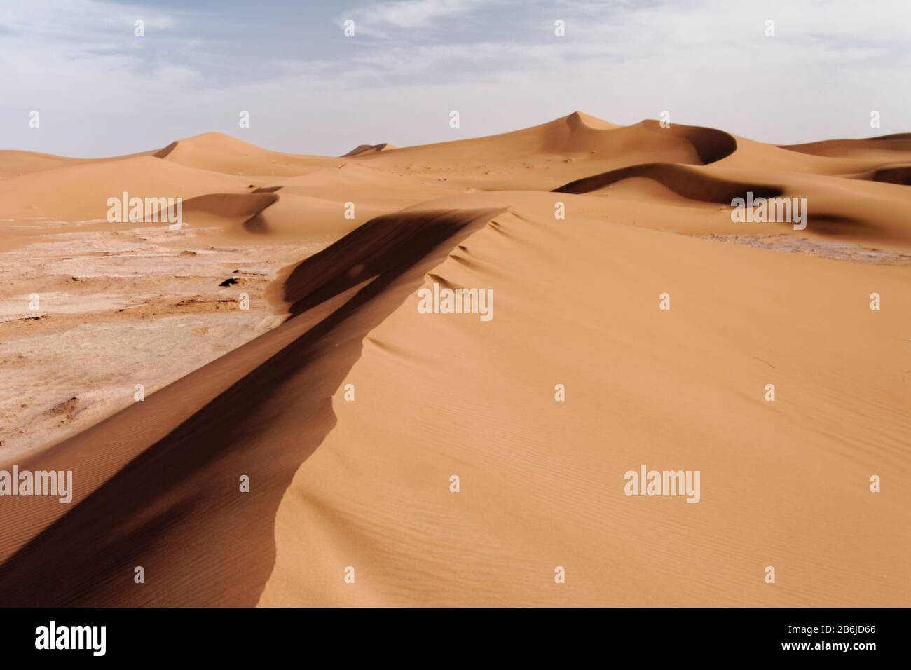 Sahara desert in Morocco Stock Photo - Alamy