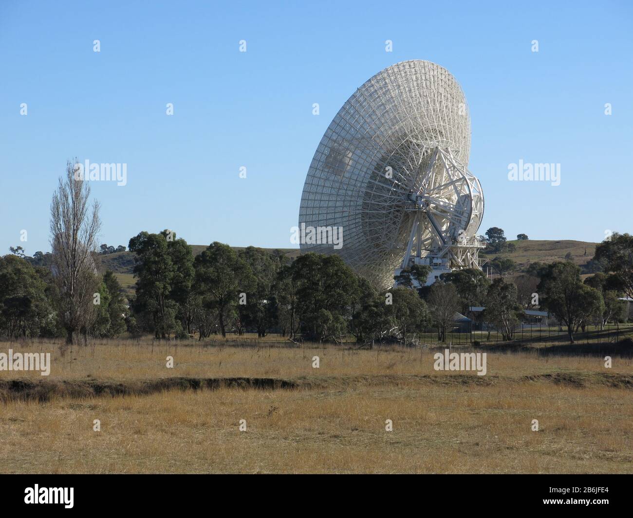 Deep Space Station Antenna, Canberra Australia Stock Photo