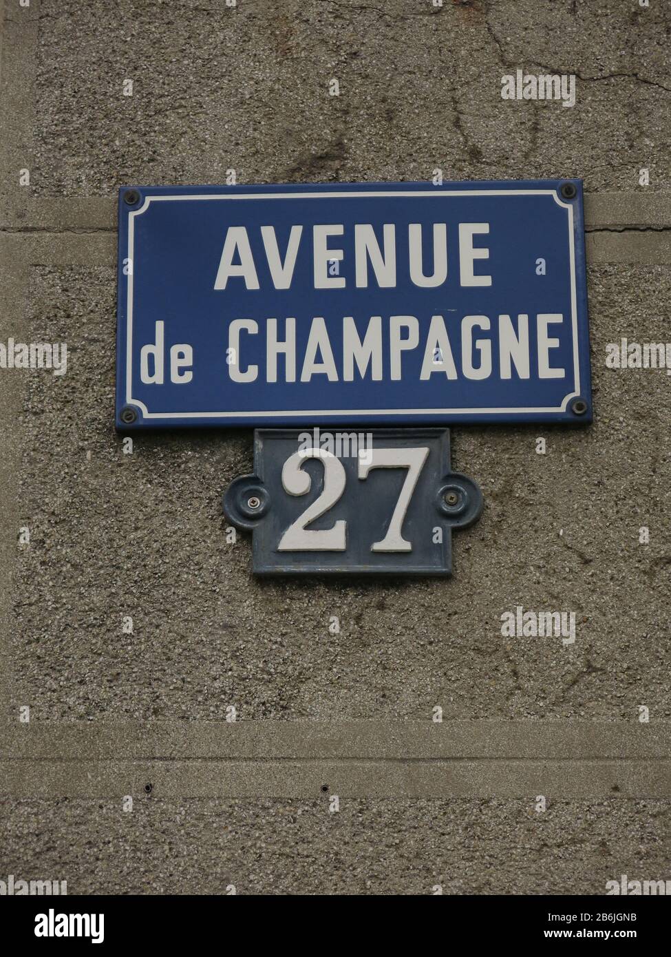 Avenue de champagne epernay hi-res stock photography and images - Alamy