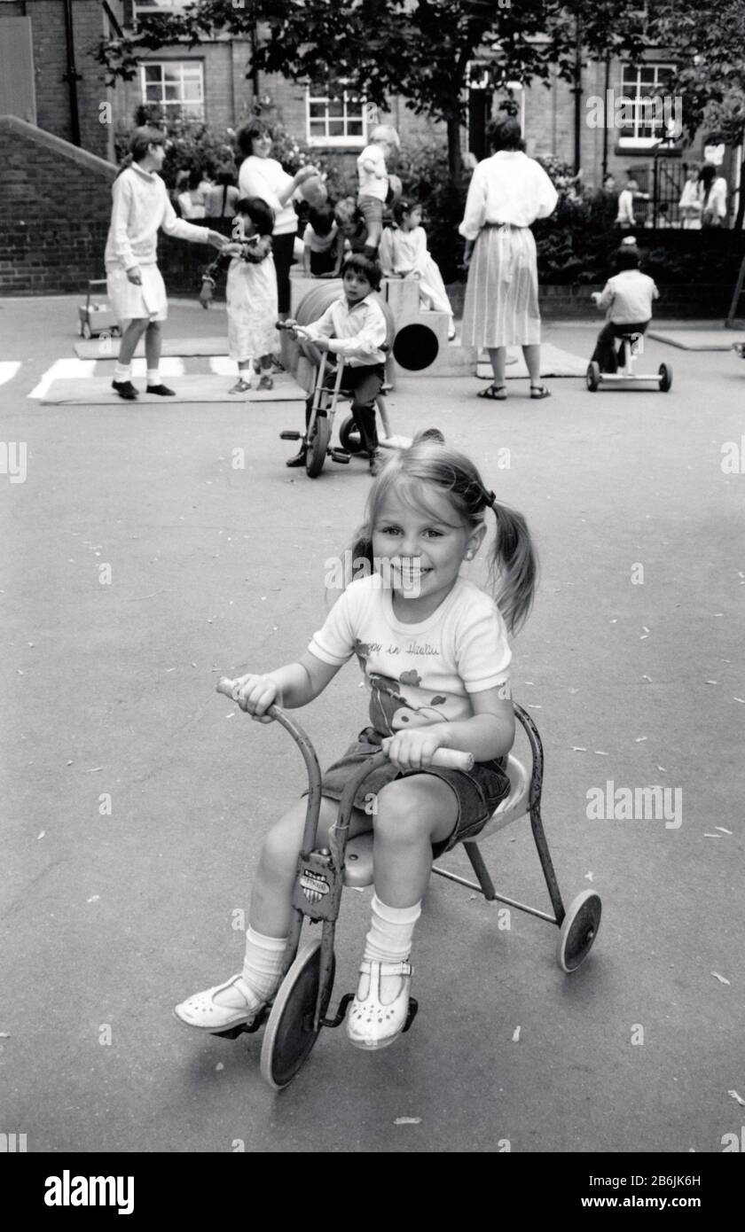 Claremont nursery school, Nottingham UK 1986 Stock Photo Alamy