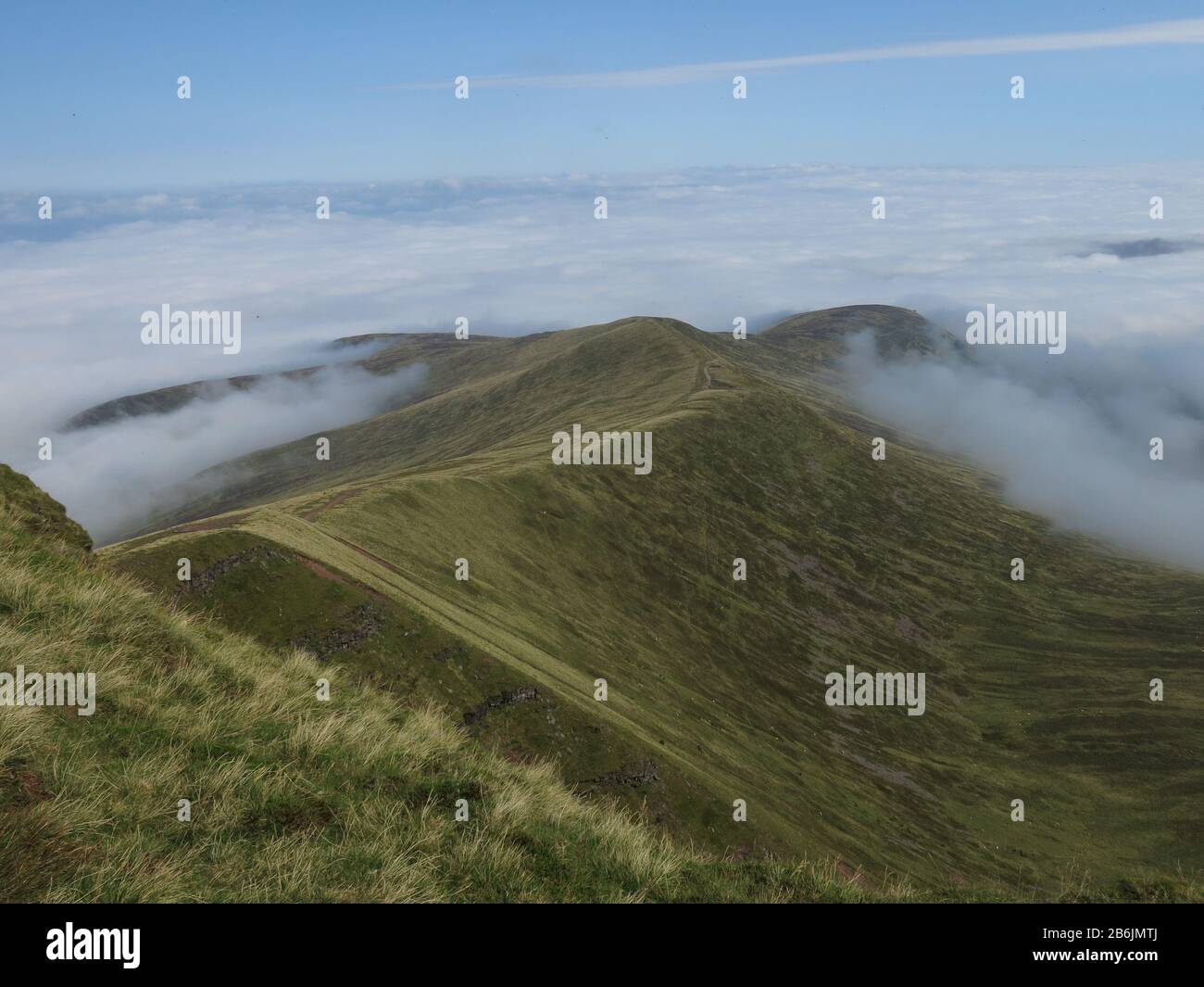 Pen y Fan, Wales Stock Photo Alamy