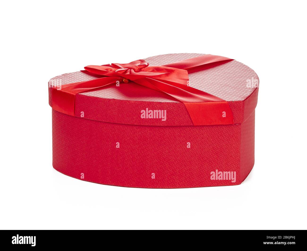 gift box with ribbon bow isolated on white background Stock Photo - Alamy