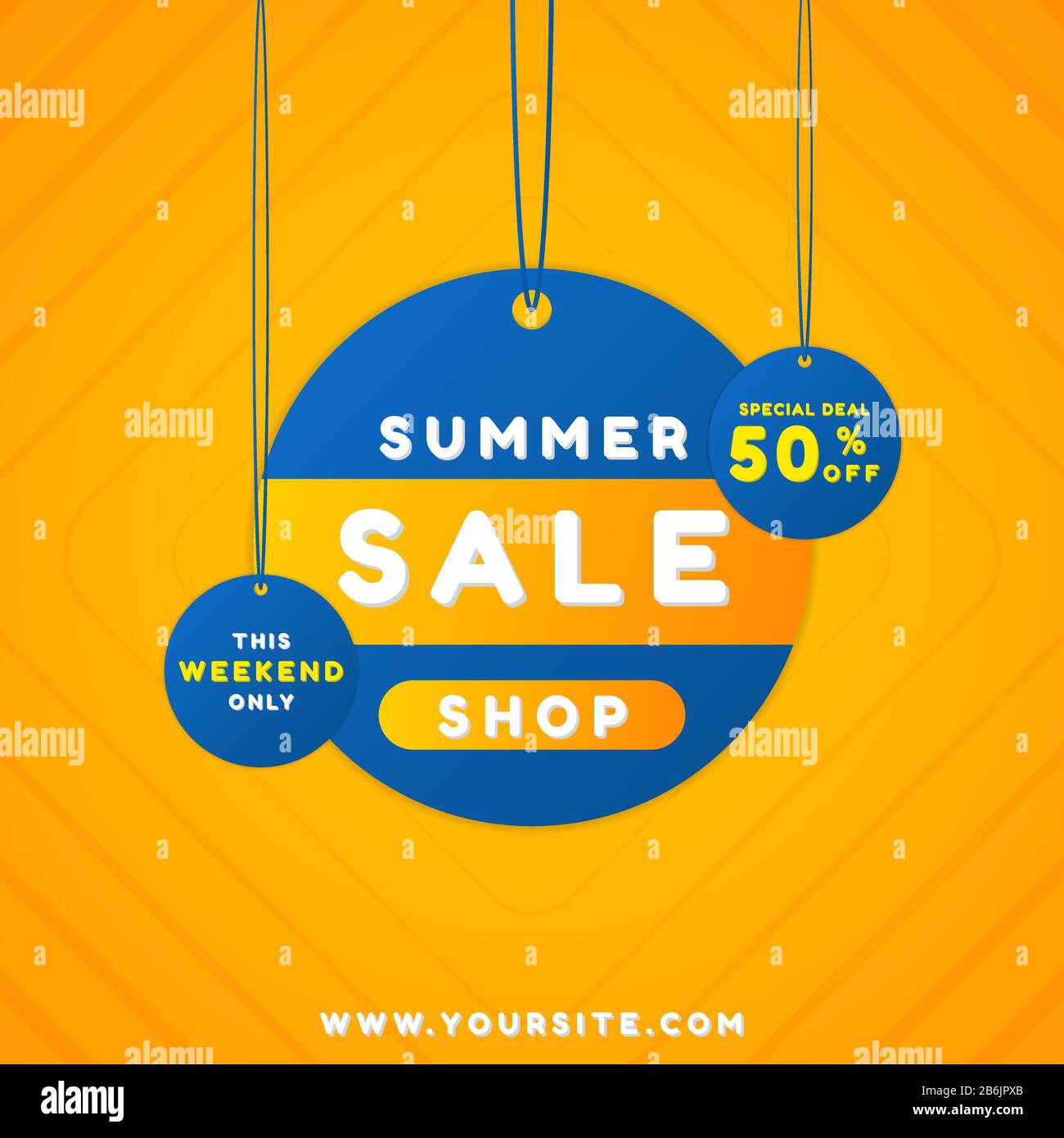 Modern sale banner design tag product style color bright for your