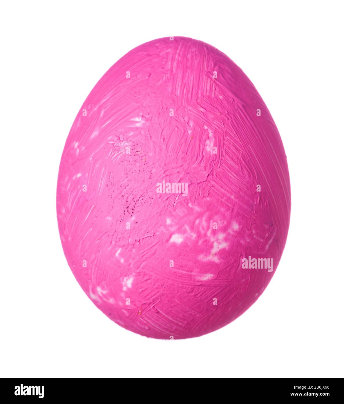 Colorful Easter Egg isolated on white creative photo Stock Photo - Alamy
